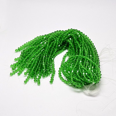 Transparent Glass Beads Strands LS-EGLA-A039-T6mm-D03-1