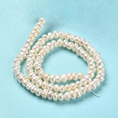 Natural Cultured Freshwater Pearl Beads Strands PEAR-J007-21-1