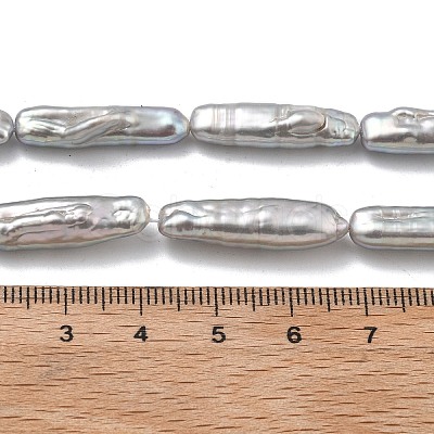 Natural Baroque Keshi Pearl Beads Strands PEAR-P064-05B-03B-1