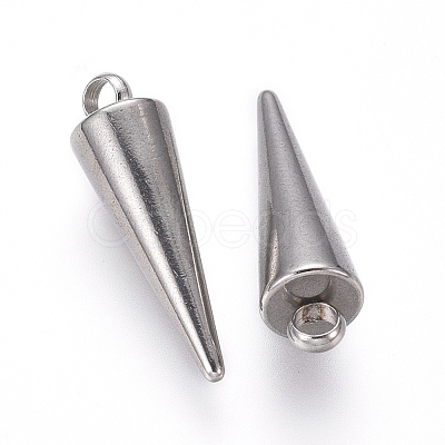 Tarnish Resistant 304 Stainless Steel Pendants STAS-G214-47P-01-1