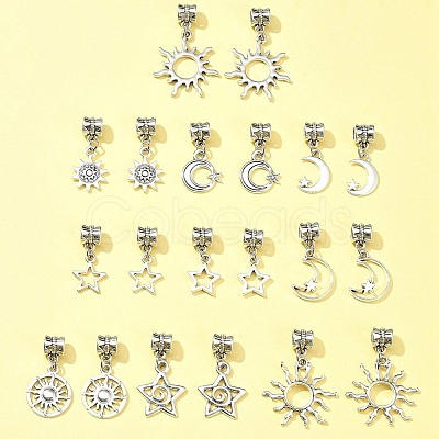 Tibetan Style Alloy Pendants PALLOY-FS00001-1