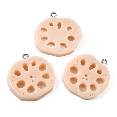 Resin Pendants FIND-U031-04P-1