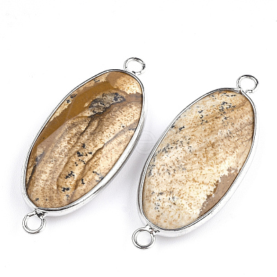 Natural Picture Jasper Links connectors G-S344-03A-1