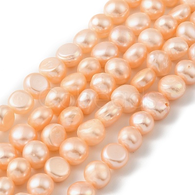 Natural Cultured Freshwater Pearl Beads Strands PEAR-P064-19J-01A-1