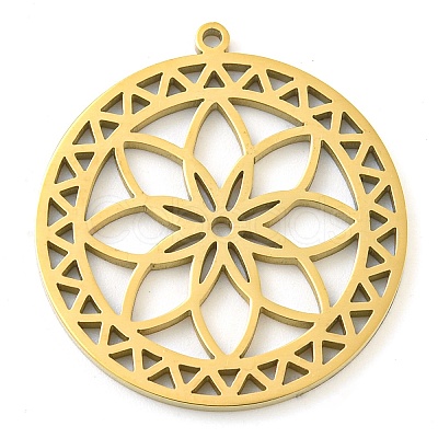 304 Stainless Steel Pendants STAS-S142-04G-1