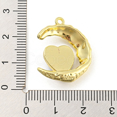 Alloy with Glass Pendants FIND-G062-03G-1