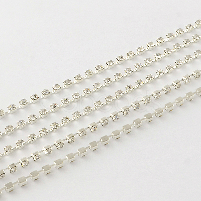 Brass Crystal Rhinestone Strass Chains CHC-R120-05-1