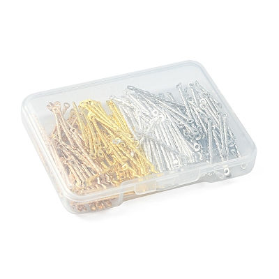 160Pcs 8 Styles Iron Connector Charms IFIN-FS0001-20-1