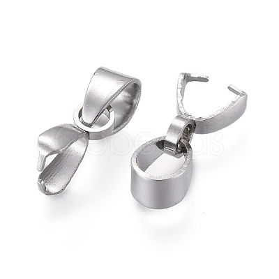 Tarnish Resistant 304 Stainless Steel Pinch Bails LS-X-STAS-K146-090-2.5x14-1