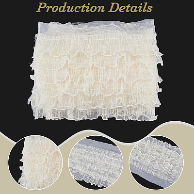 2 Yards Organza Ribbons SRIB-GF0001-66C-1