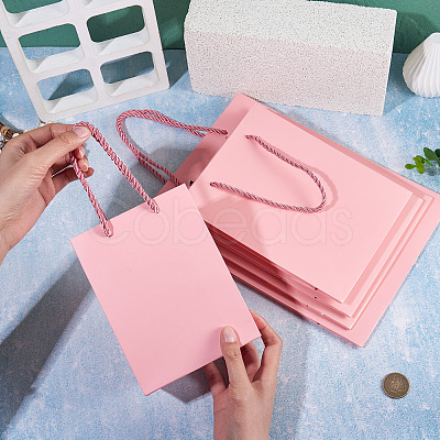 10Pcs 5 Sizes Kraft Paper Gift Shopping Bags Set ABAG-TA0002-23B-1