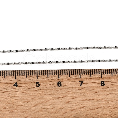 Non-Tarnish 304 Stainless Steel Chain Necklaces NJEW-F248-06A-P-1
