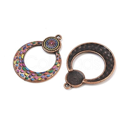 Tibetan Style Alloy Pendants AL-CBA606A-02-1