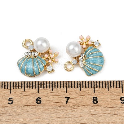 Brass Alloy Pendants KK-R226-10G-02-1