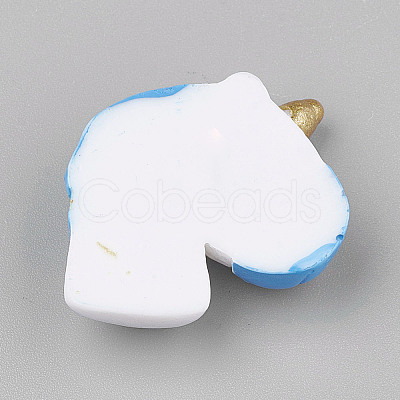 Opaque Resin Cabochons CRES-S304-54-1