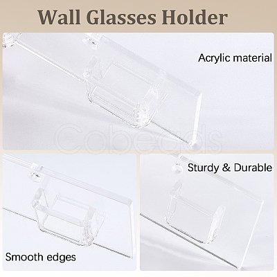 Acrylic Sunglasses Organizer Holder ODIS-WH20002-04B-1