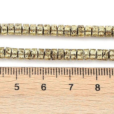 Electroplated Synthetic Non-Magnetic Hematite Beads Strands X-G-U003-16A-1