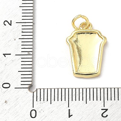 Brass Enamel Pendants LS-KK-H255-11B-G-1