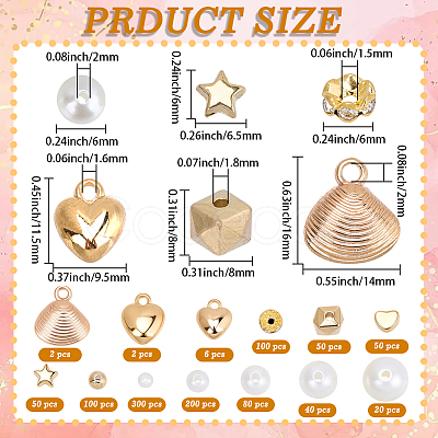 DIY Beads Findings Kits DIY-SC0032-18G-1