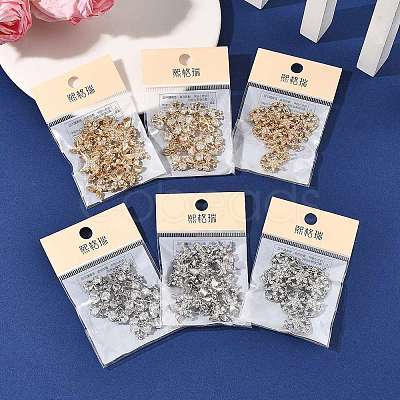 SHEGRACE Leafy Branch Brass Micro Clear Pave Cubic Zirconia Stud Earrings XGRQ4N998-717P-1