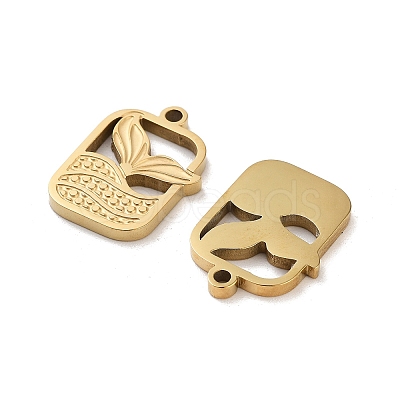 Ion Plating(IP) 304 Stainless Steel Pendants STAS-I309-10G-1