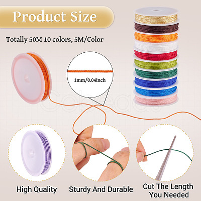 50M Polyester Twisted Cord OCOR-TA0003-01B-1