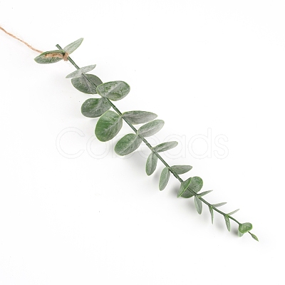 Plastic Eucalyptus Wall Decorations Leaf DIY-WH0246-78-1