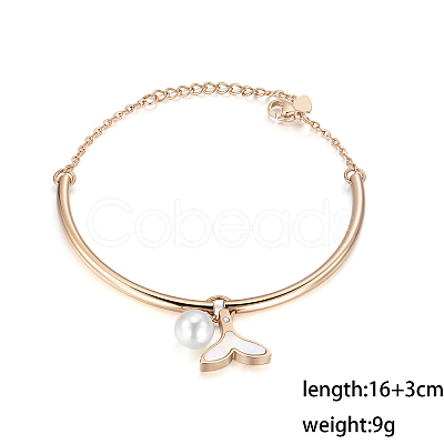 Elegant 304 Stainless Steel Bangles GZ6434-1