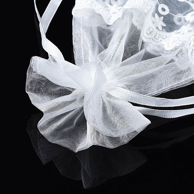 Acrylic Fibres Drawstring Gift Bags OP-Q053-007-1