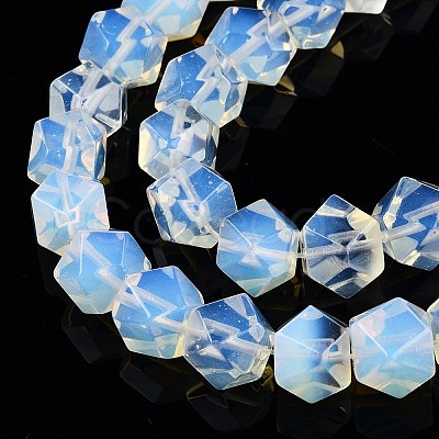 Opalite Beads Strands G-T38-28-1