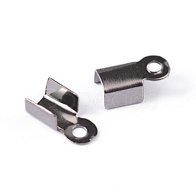 1 Box 6 Colors Iron Folding Crimp Ends IFIN-X0016-B-1
