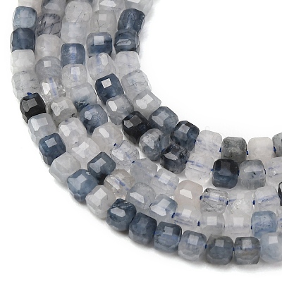 Natura Blue Rutilated Quartz Beads Strands GG-CBA9631-B01-01-1