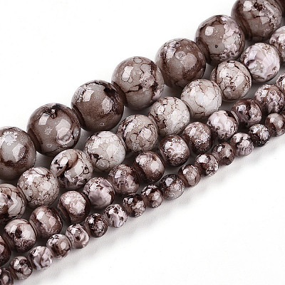 Baking Paint Glass Beads X1-DGLA-N003-4mm-A05-1