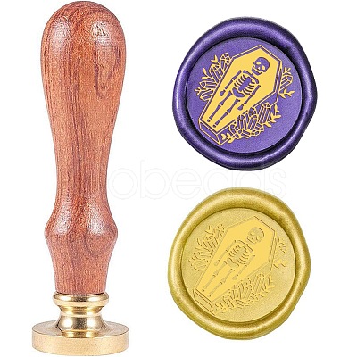 Wax Seal Stamp Set AJEW-WH0208-312-1