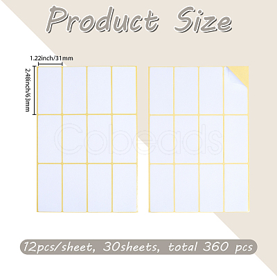 15 Sheets Paper Stickers STIC-SP0001-20A-1