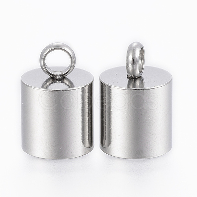 Tarnish Resistant 201 Stainless Steel Cord Ends STAS-H410-20P-B-1