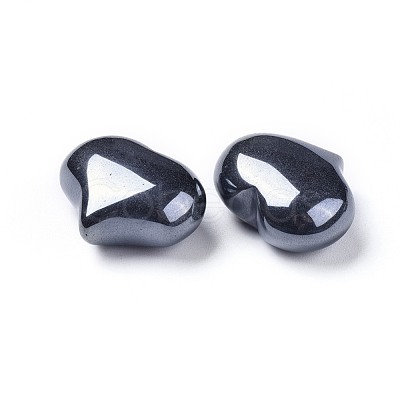Non-magnetic Synthetic Hematite Beads G-F659-A33-1