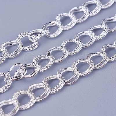 Iron Double Link Chains CH-R006-8x6mm-S-1