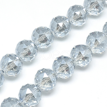 Electroplate Glass Bead Strands X1-EGLA-S137-16mm-07-1