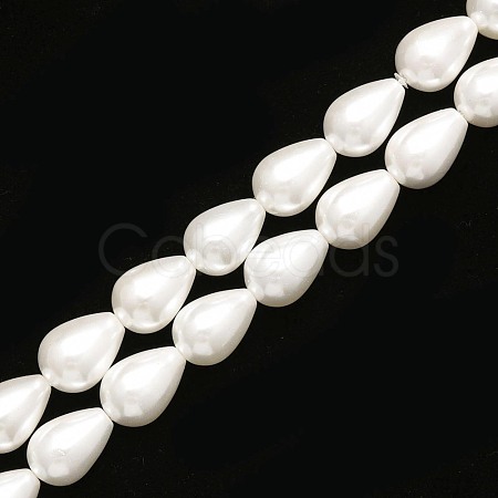 Shell Pearl Beads Strands PEAR-T005-03-1