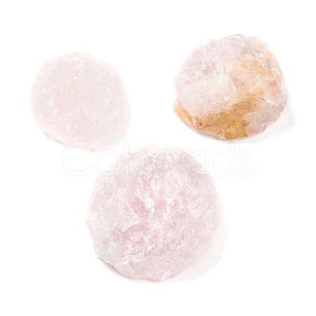 Rough Raw Natural Rose Quartz Beads G-H254-11A-1