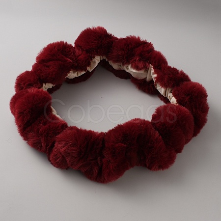 Wool Dressing Mirror Covers AJEW-WH20006-506B-1