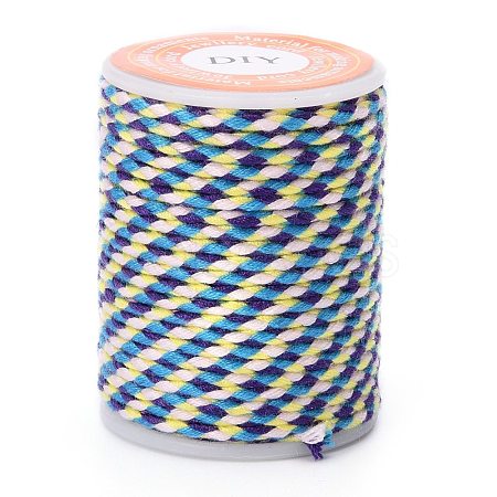 4-Ply Polycotton Cord with Metallic Thread OCOR-Z003-D21-1
