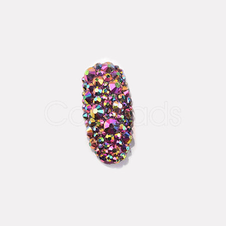 Glass Rhinestone Flat Back Cabochons RGLA-S002-06SS-40-1