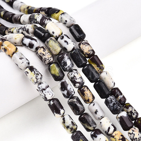 Natural Yellow Turquoise(Jasper) Beads Strands G-N346-01B-15-1