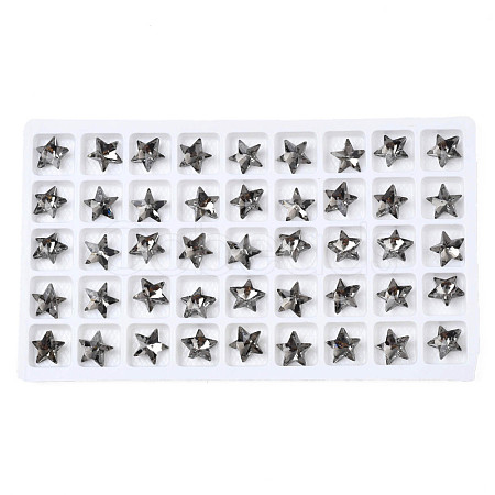 Glass Rhinestone Cabochons MRMJ-N029-04A-01-1