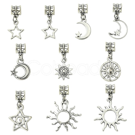 Tibetan Style Alloy Pendants PALLOY-FS00001-1