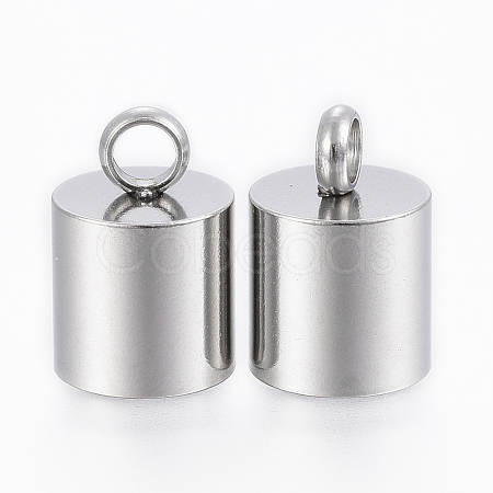 Tarnish Resistant 201 Stainless Steel Cord Ends STAS-H410-20P-B-1