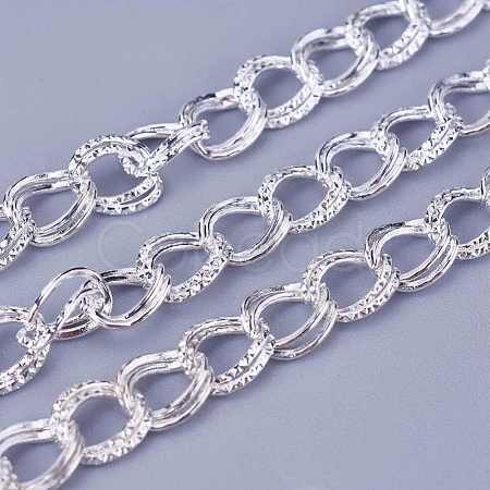 Iron Double Link Chains CH-R006-8x6mm-S-1