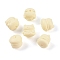 Synthetic Shell & Resin Beads, Fortune Cat, Beige, 17x17.5x16mm, Hole: 1.6mm